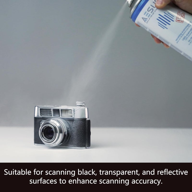 3DMakerpro Store 3D Scanner Scanning Spray, Use for Transparent, Black, and Reflective Surfaces, 400ml/13Oz - Image 2